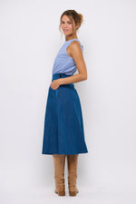 Tolsing Tania Nederdel / Dark Denim