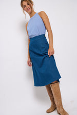 Tolsing Tania Nederdel / Dark Denim