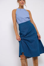 Tolsing Tania Nederdel / Dark Denim