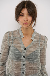 Tolsing Rie Skjorte / Transparent Stripes