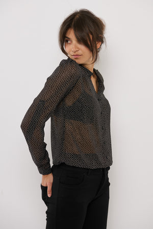 Tolsing Rie Skjorte / Transparent Glitter Dots