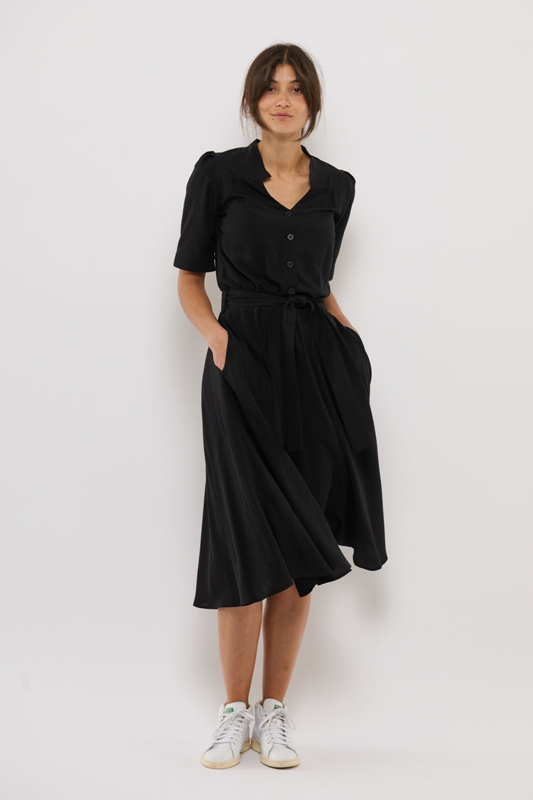 Tolsing Rie Dress / Black
