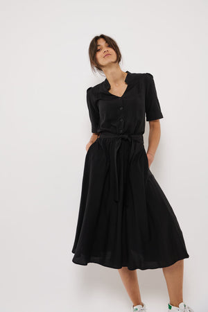 Tolsing Rie Dress / Black