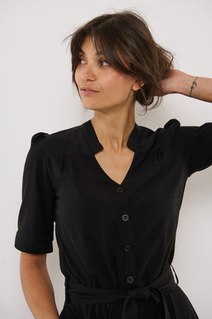 Tolsing Rie Dress / Black