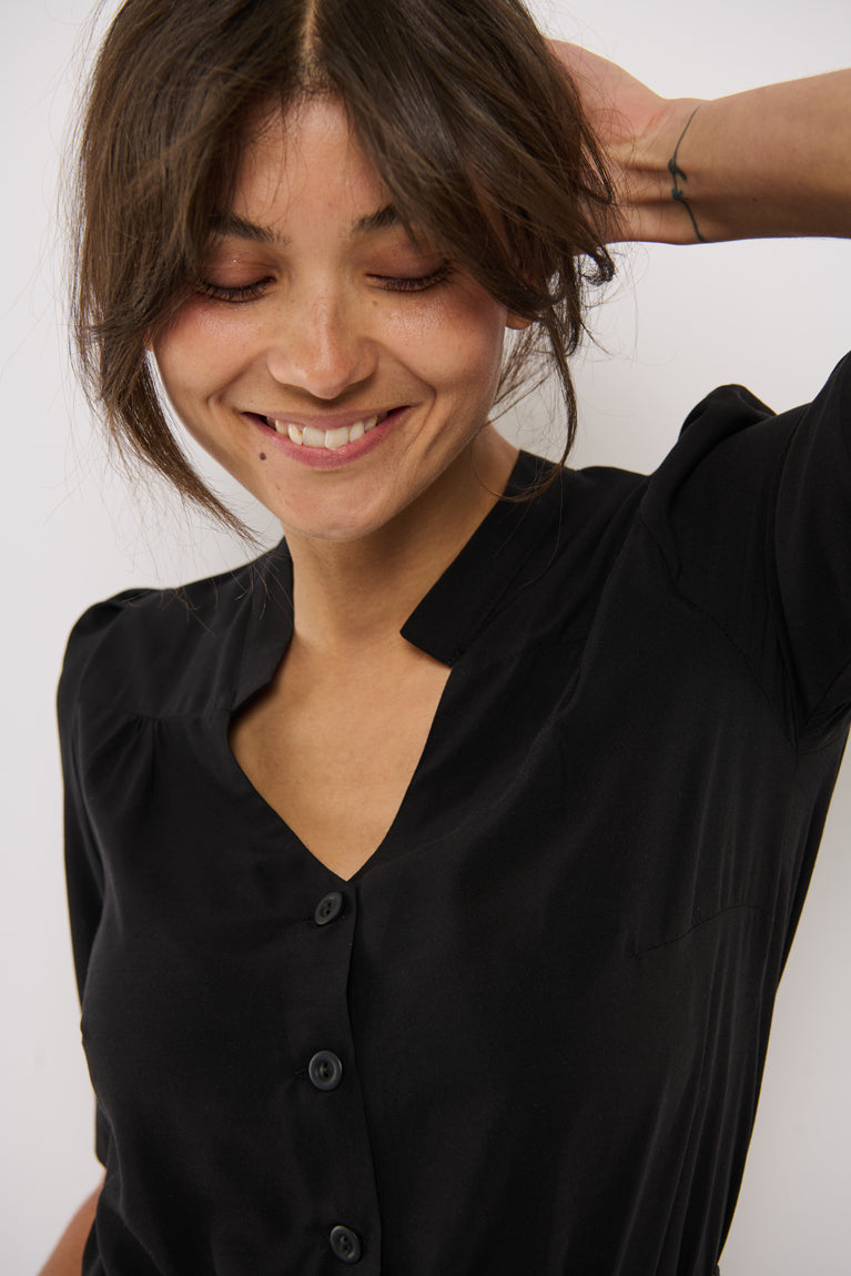 Tolsing Rie Dress / Black