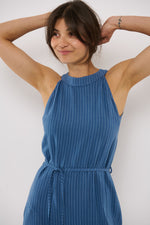 Tolsing Vega Dress / Blue Stripes