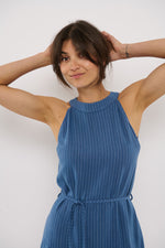 Tolsing Vega Dress / Blue Stripes