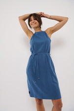 Tolsing Vega Dress / Blue Stripes