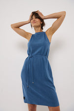 Tolsing Vega Dress / Blue Stripes