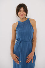 Tolsing Vega Dress / Blue Stripes