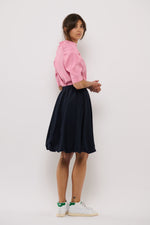 Tolsing Bella Balloon Skirt / Dark Navy