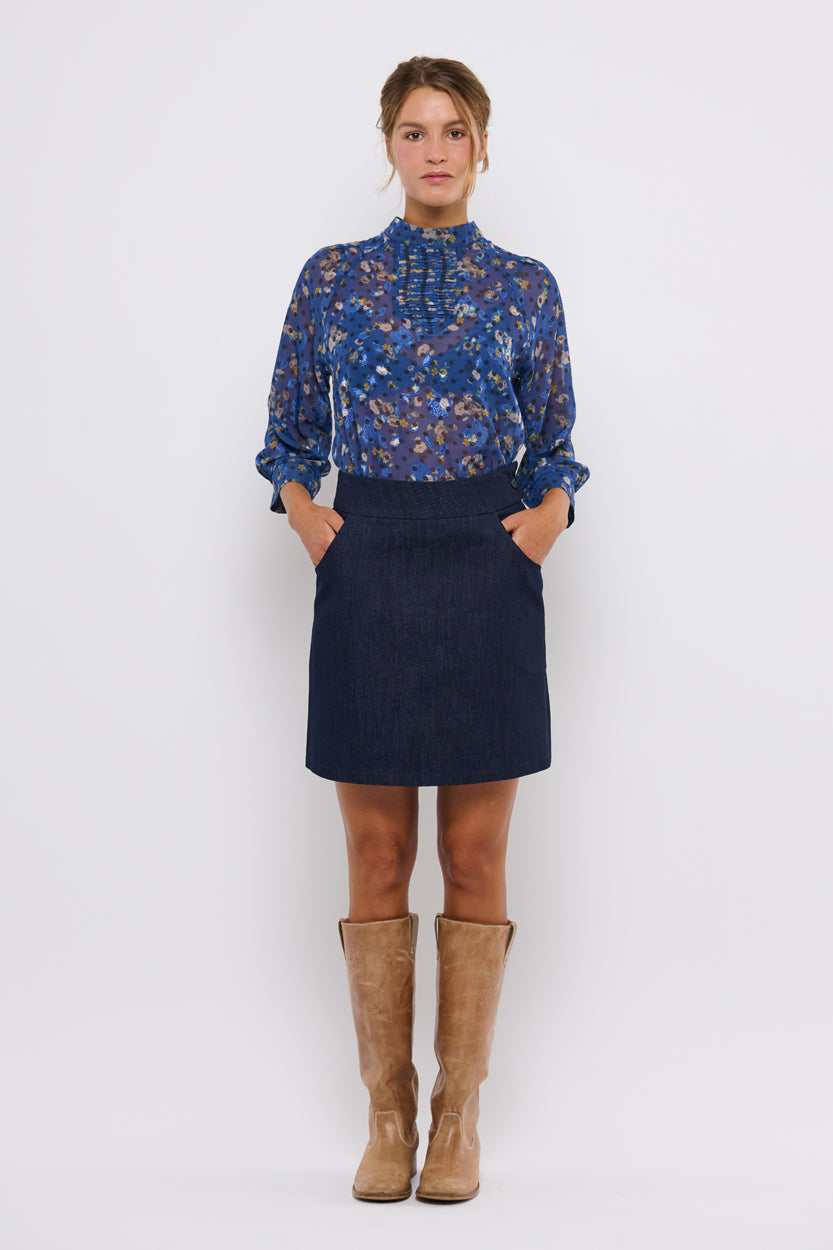 Tolsing Thea Nederdel / Denim