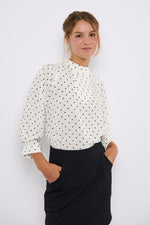 Tolsing Tine Vendeskjorte / White Dots