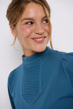Tolsing Tine Vendeskjorte / Blue Strukture