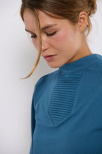 Tolsing Tine Vendeskjorte / Blue Strukture