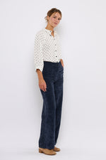 Tolsing Dagmar Pants / Navy Banefløjl