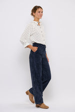 Tolsing Dagmar Pants / Navy Banefløjl