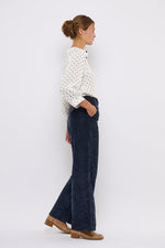 Tolsing Dagmar Pants / Navy Banefløjl
