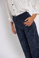Tolsing Dagmar Pants / Navy Banefløjl