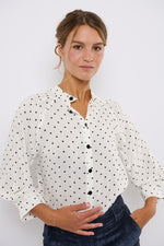 Tolsing Tine Vendeskjorte / White Dots