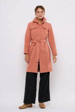 Tolsing Long Jolene Jacket / Pudder Wool