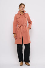 Tolsing Long Jolene Jacket / Pudder Wool