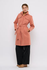 Tolsing Long Jolene Jacket / Pudder Wool