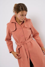 Tolsing Long Jolene Jacket / Pudder Wool