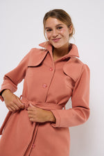 Tolsing Long Jolene Jacket / Pudder Wool