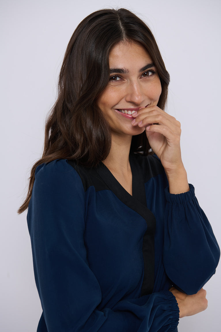 Tolsing Elvira Shirt / Navy