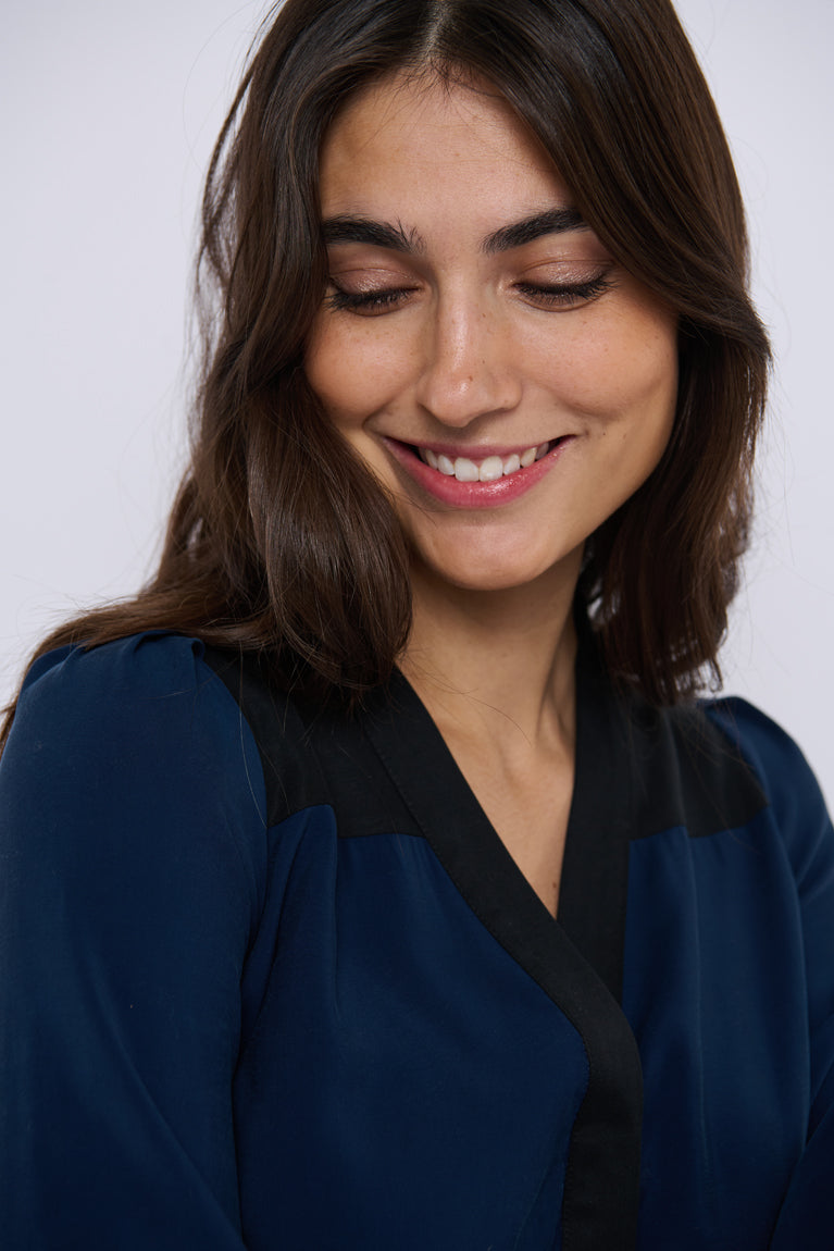 Tolsing Elvira Shirt / Navy