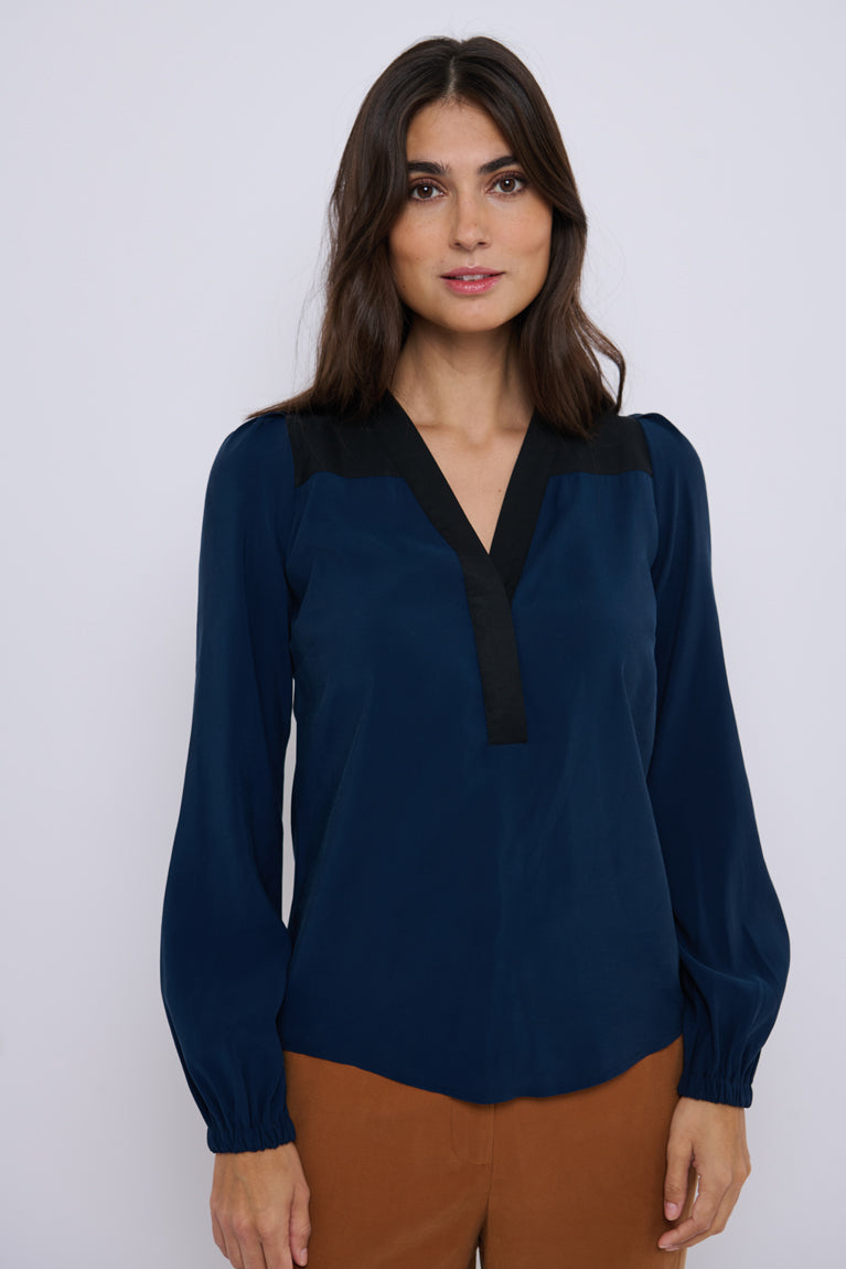 Tolsing Elvira Shirt / Navy