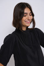 Tolsing Tie Vendeskjorte / Black Cupro