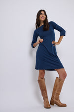 Tolsing Sienna Dress / Blue Wool