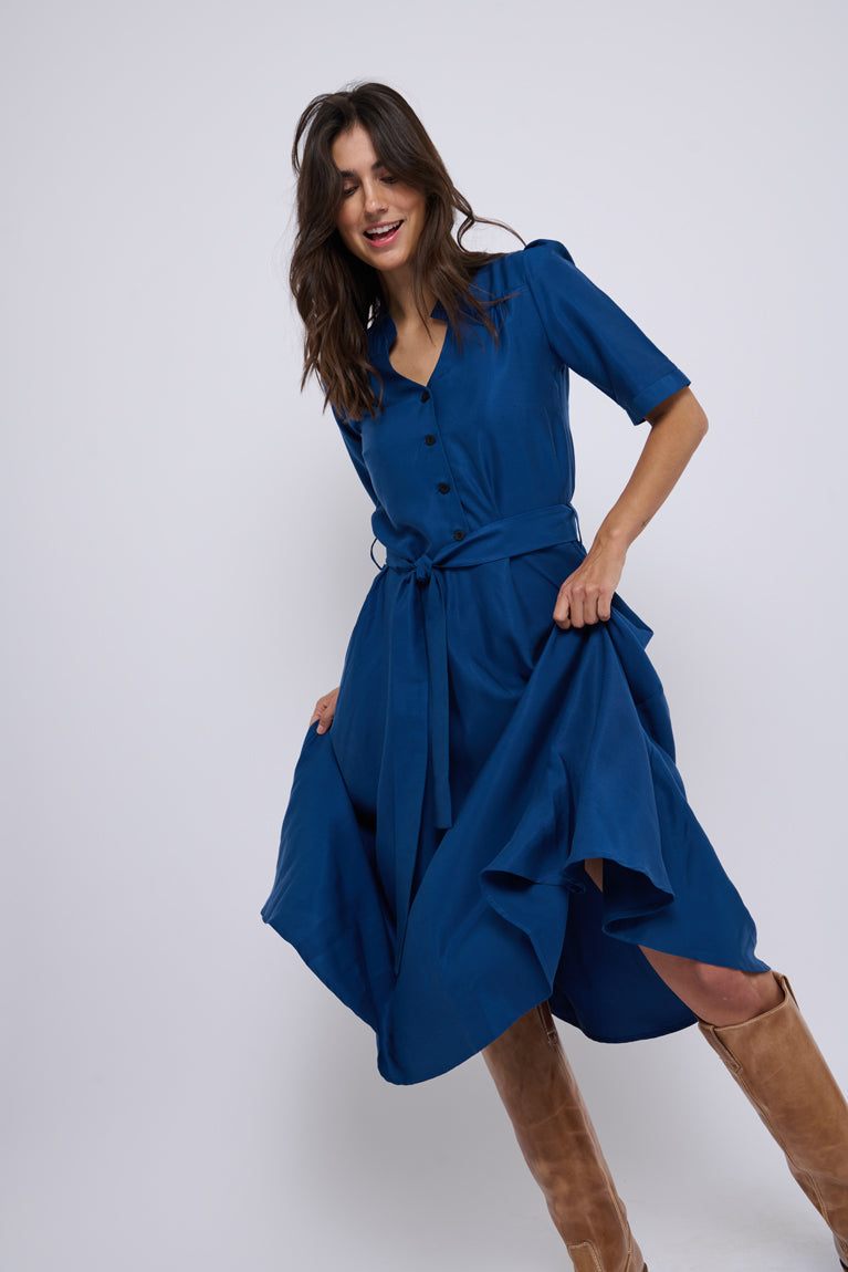 Tolsing Rie Dress / Blue