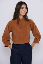 Tolsing Tine Vendeskjorte / Brown