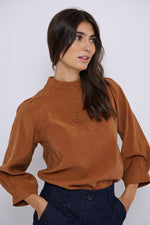Tolsing Tine Vendeskjorte / Brown