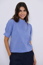 Tolsing Tie Vendeskjorte / Blue Stripes