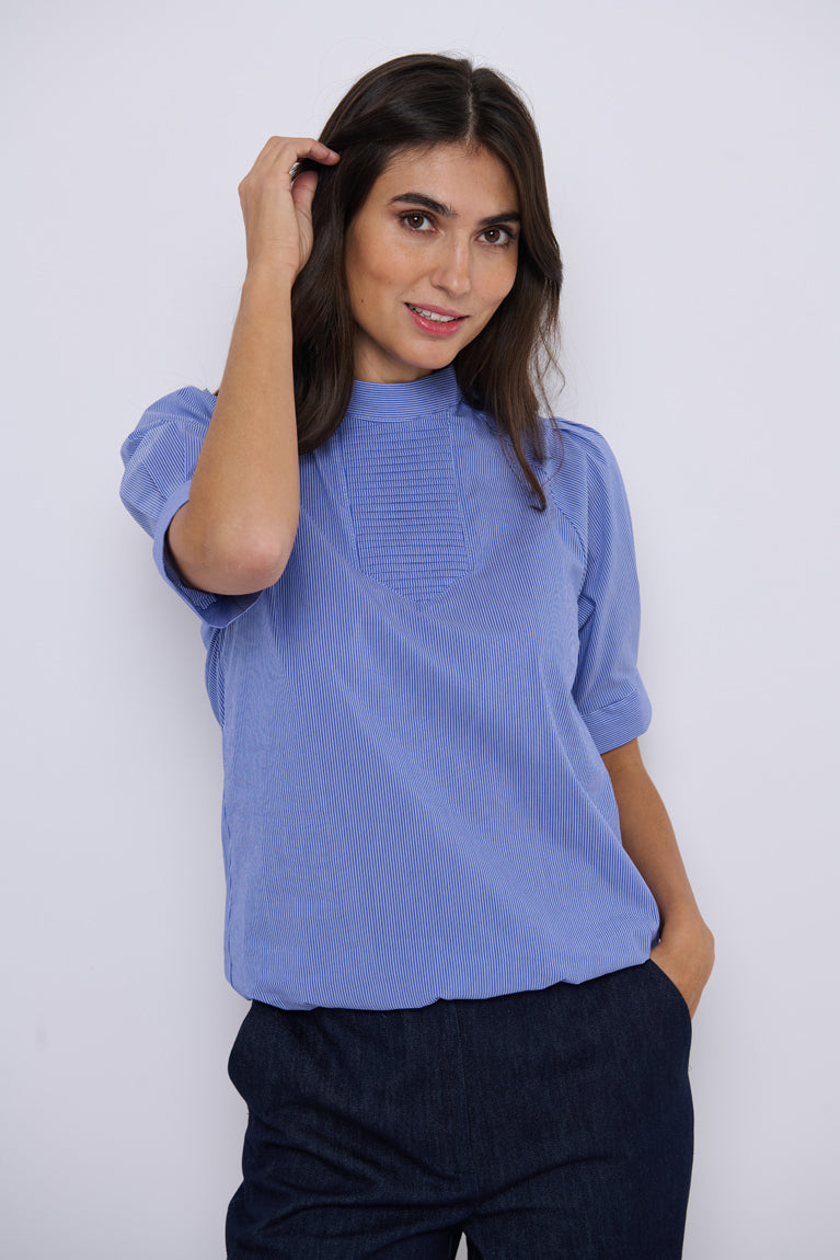 Tolsing Tie Vendeskjorte / Blue Stripes