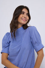 Tolsing Tie Vendeskjorte / Blue Stripes