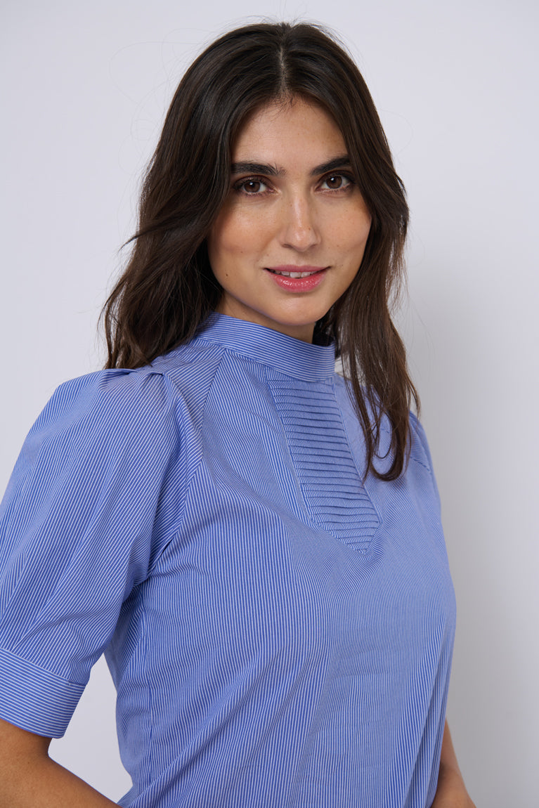 Tolsing Tie Vendeskjorte / Blue Stripes