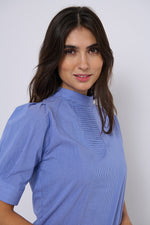 Tolsing Tie Vendeskjorte / Blue Stripes