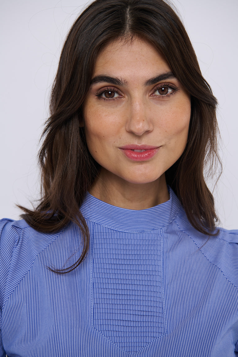 Tolsing Tie Vendeskjorte / Blue Stripes