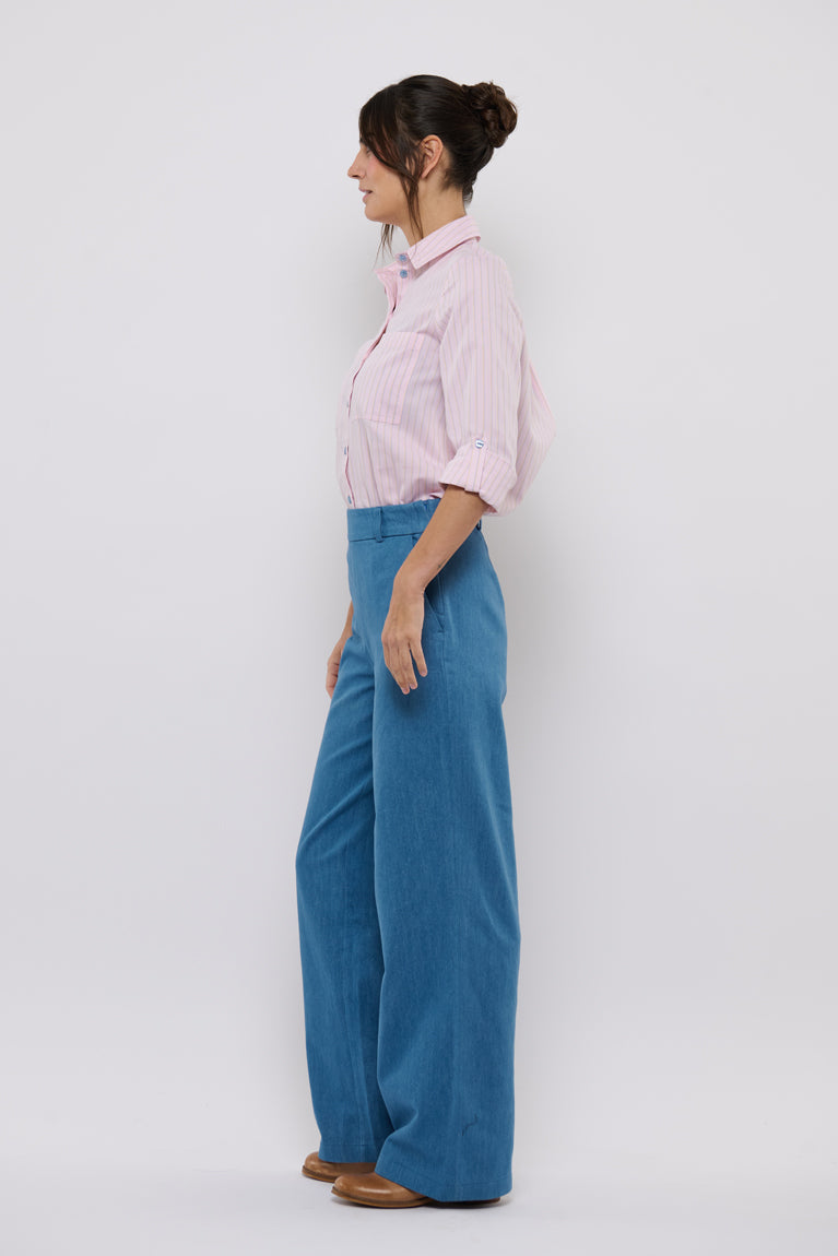 Tolsing Clara Bukser / Ligth Denim