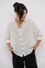 Tolsing Marie Skjorte / White Dots