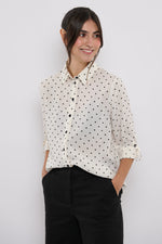 Tolsing Marie Skjorte / White Dots