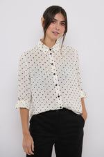 Tolsing Marie Skjorte / White Dots