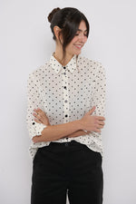 Tolsing Marie Skjorte / White Dots