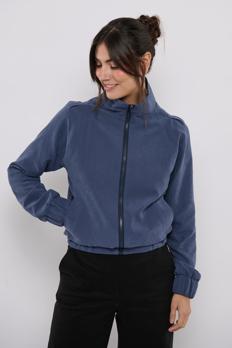 Tolsing Sofia Jakke / Dusty Blue (Water Resistant)
