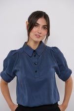 Tolsing Mie Skjorte / Navy Øko Tex